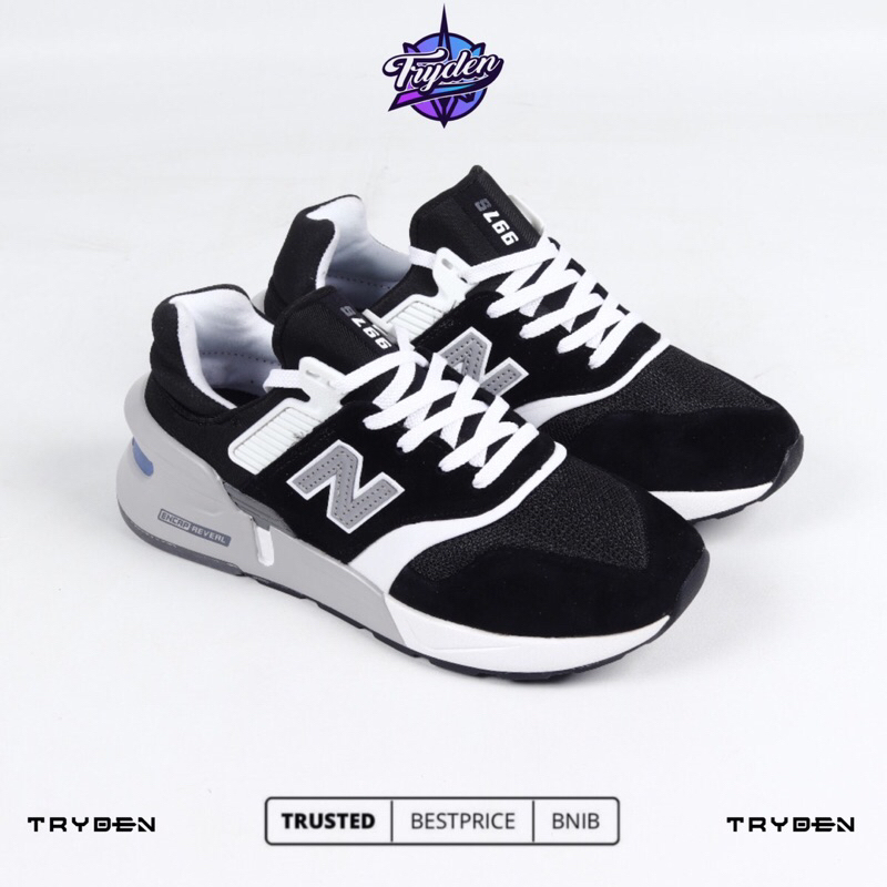 Sepatu Sneakers NB New Balance 997s Black White