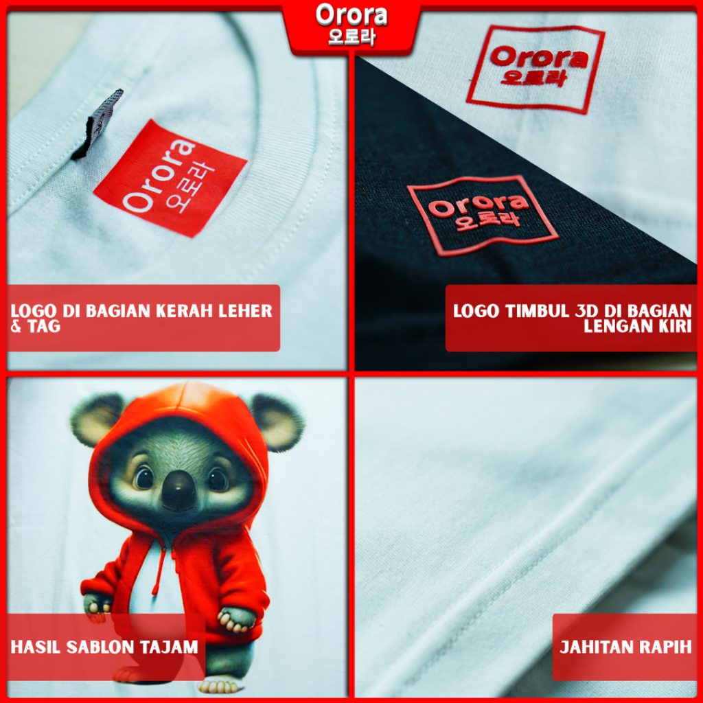 Orora Kaos Distro Premium Cat Hacker - Baju Atasan Sablon Pria Wanita Warna Hitam Putih Ukuran S M L XL XXL XXXL keren Original OR3D 101