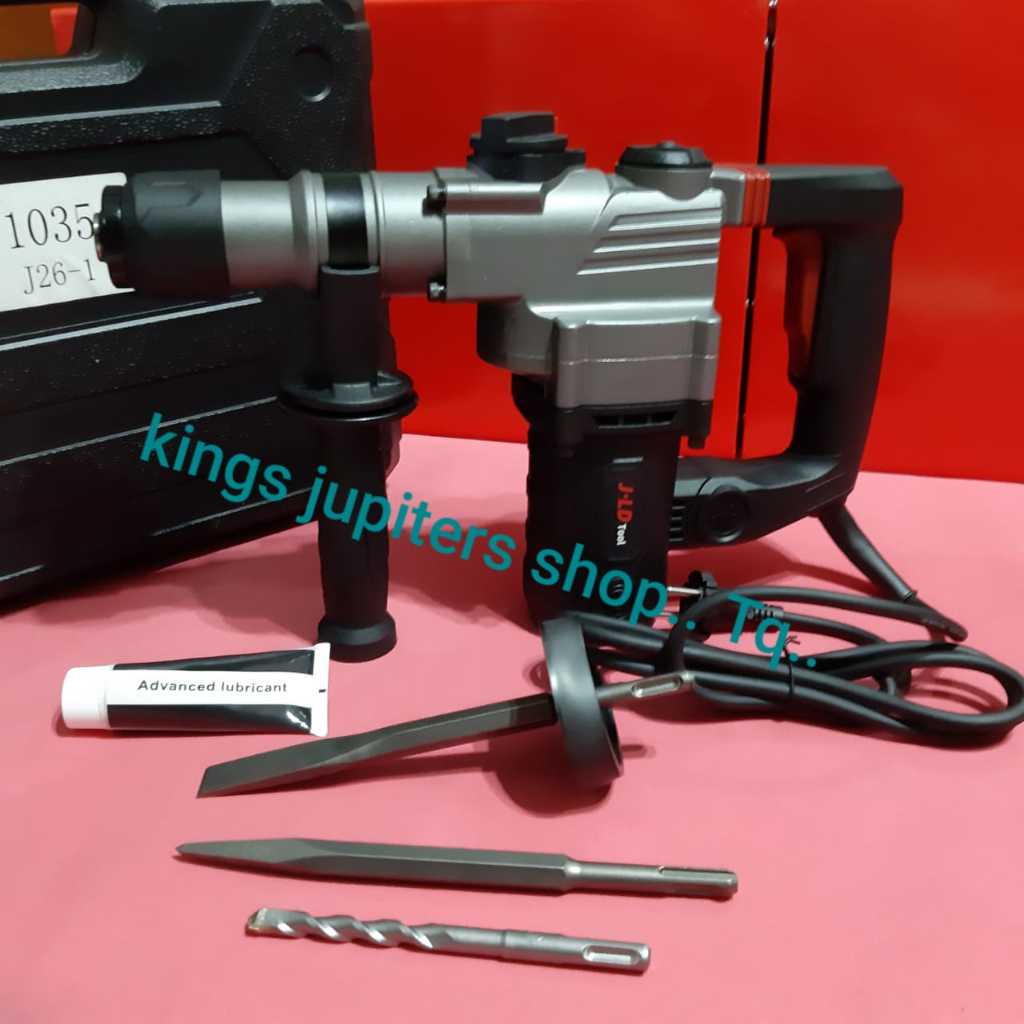 2 mode JLD J26-1 J28-1 atau DEKWE DK8026 Mesin bor BOBOK TEMBOK BETON HAMMER DRILL IMPACT HEMMER DIN