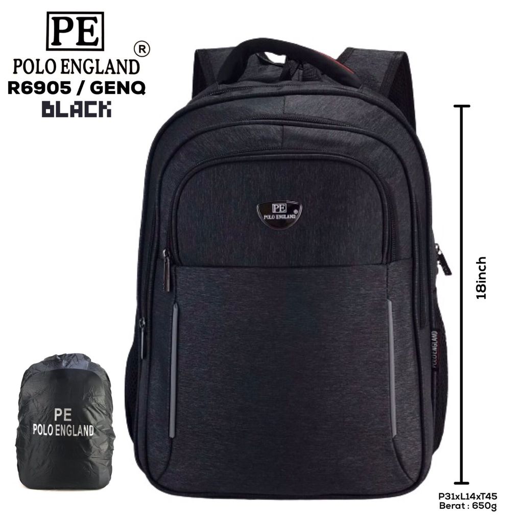 TAS RANSEL POLO ENGLAND TAS RANSEL MULTIFUNGSI TAS WATERPROOF TAS ANTI AIR R6905