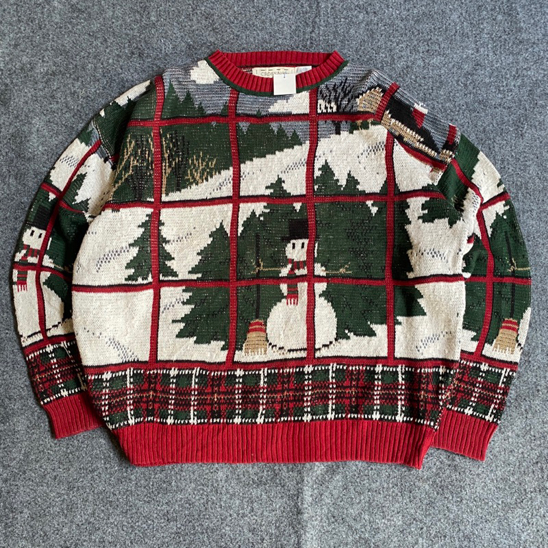 Knitwear Snow Landscape Crossingss