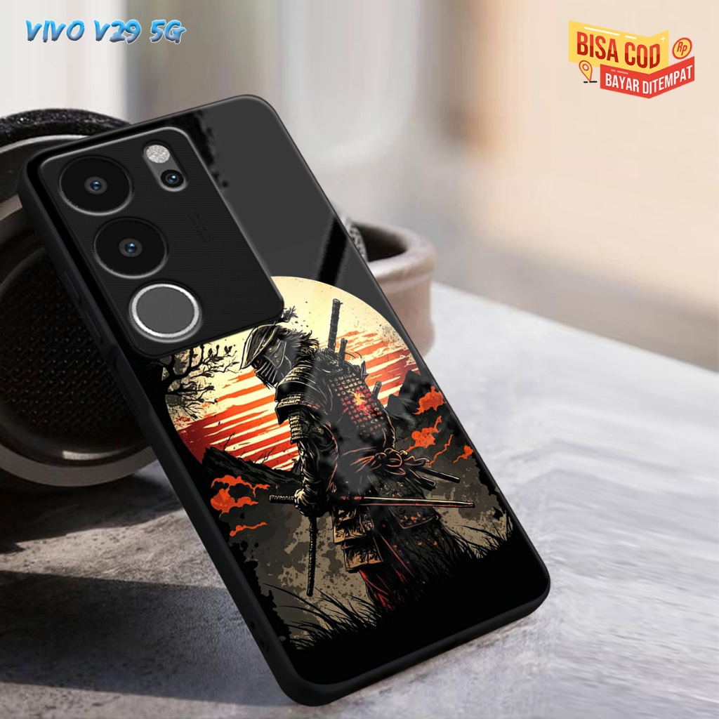 (CC233)CASING GLASS VIVO V29 5G CASING GLOSSY V29 5G CASE KACA VIVO V29 5G SOFTCASE VIVO V29 5G