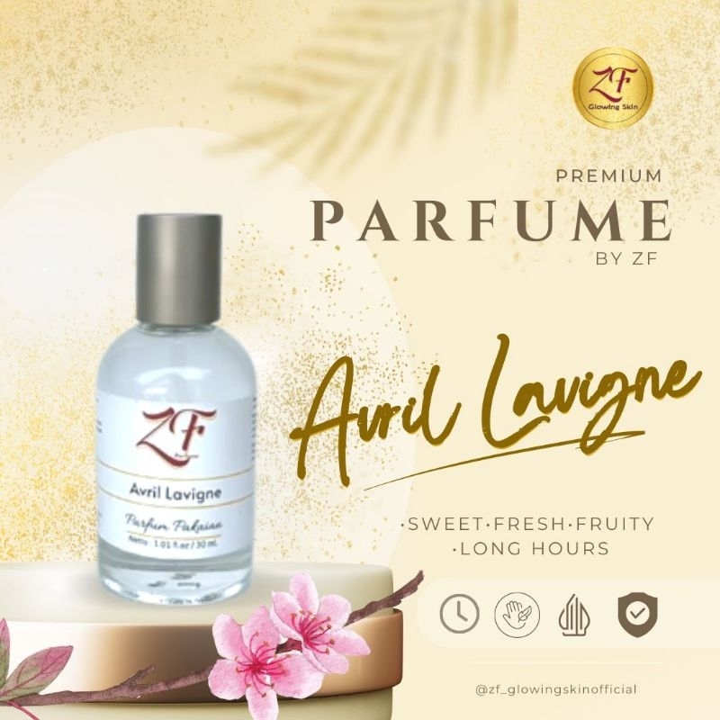 ZF PARFUM PREMIUM ORIGINAL 100% AVRIL LAVIGNE