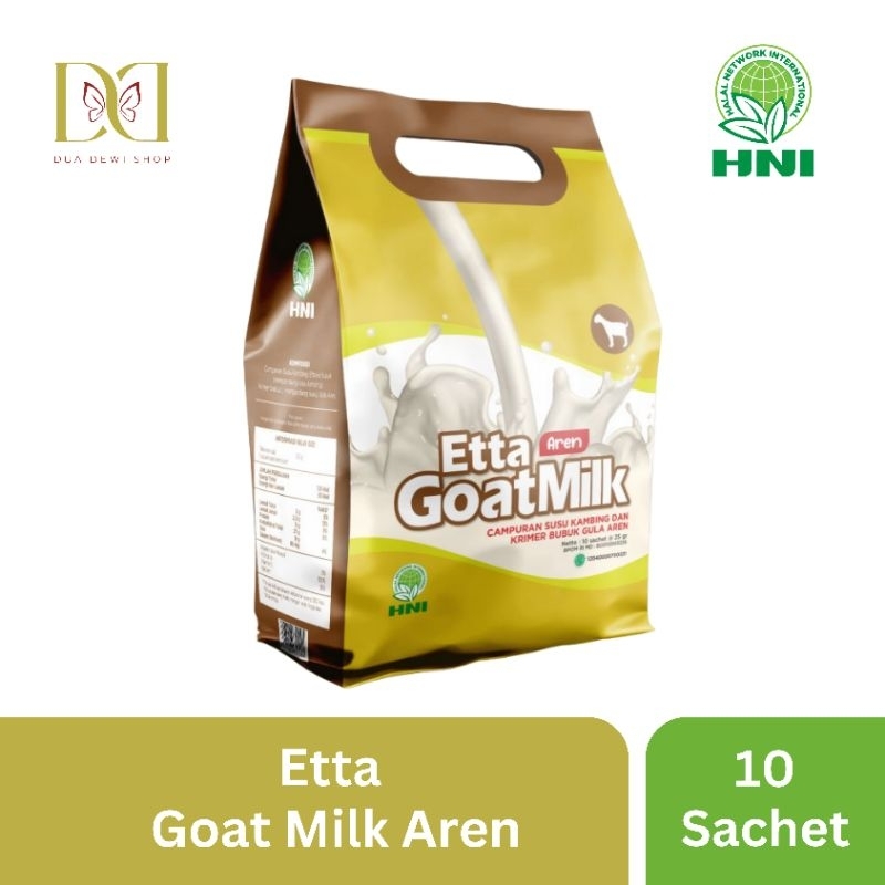 

HNI HPAI Etta Goat Milk Aren Susu Kambing Ettawa