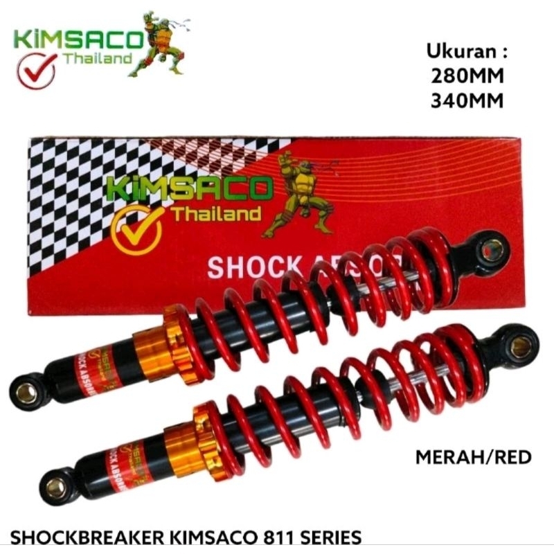 SHOCKBREAKER BELAKANG SHOCK SHOK VARIASI BEBEK MODEL 811 SERIES UKURAN 280MM 340MM VEGA R ZR - SUPRA