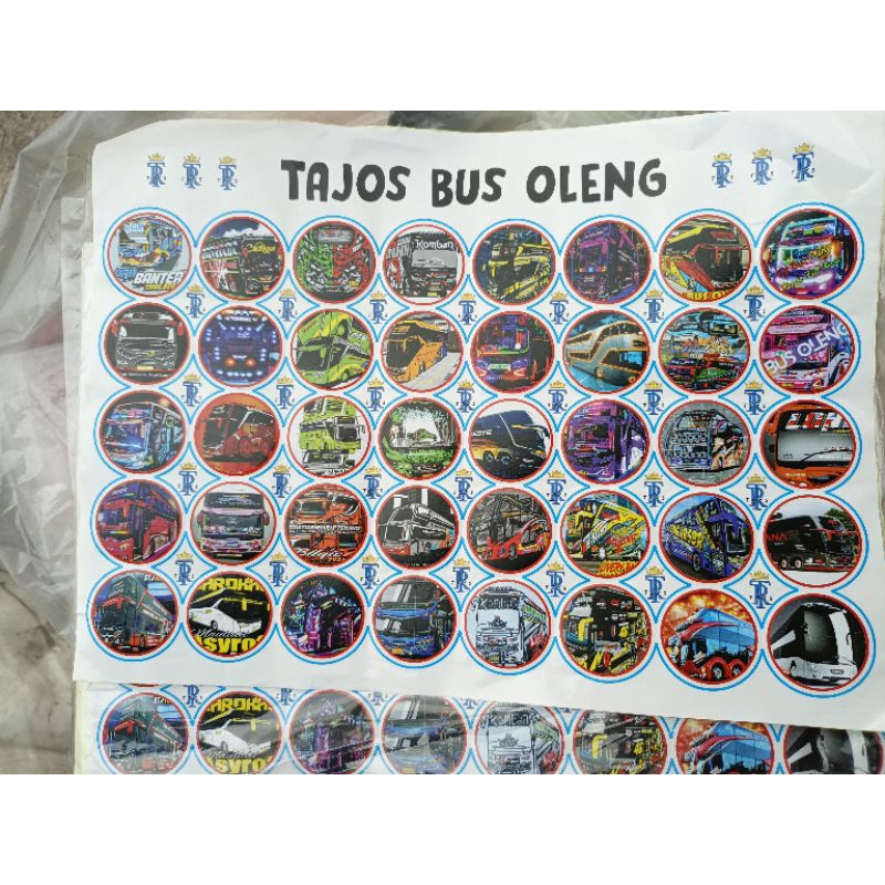 TAJOS NARUTO / TAJOS BUS /TAJOS BESI LEMBAR