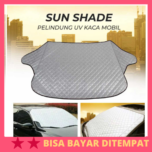 Penutup Kaca Depan Mobil Pelindung Panas Anti UV / Cover Tirai Tabir Surya Sun Shield Penutup Tutupa