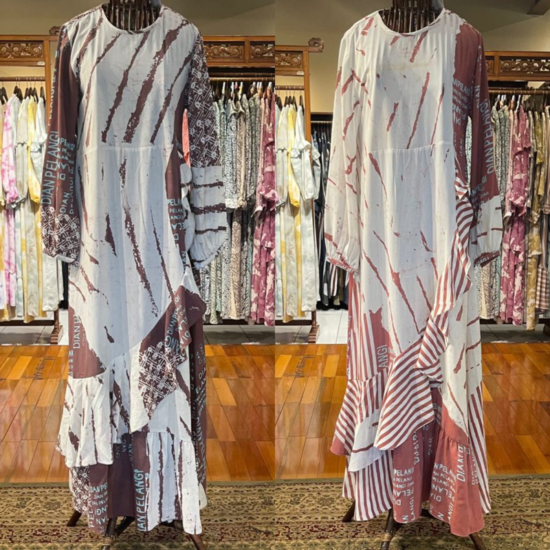 Dea Dress Maxi Gamis Kaftan By Dian Pelangi ( ORIGINAL ) Limited Edition 