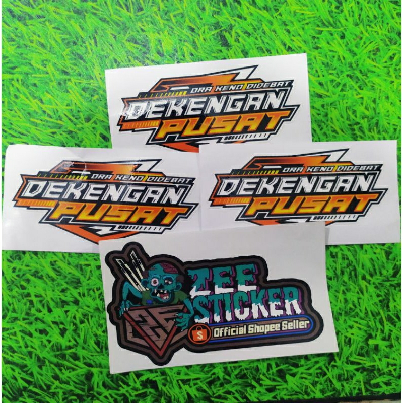 

stiker dekengan pusat print&cut, stiker viral