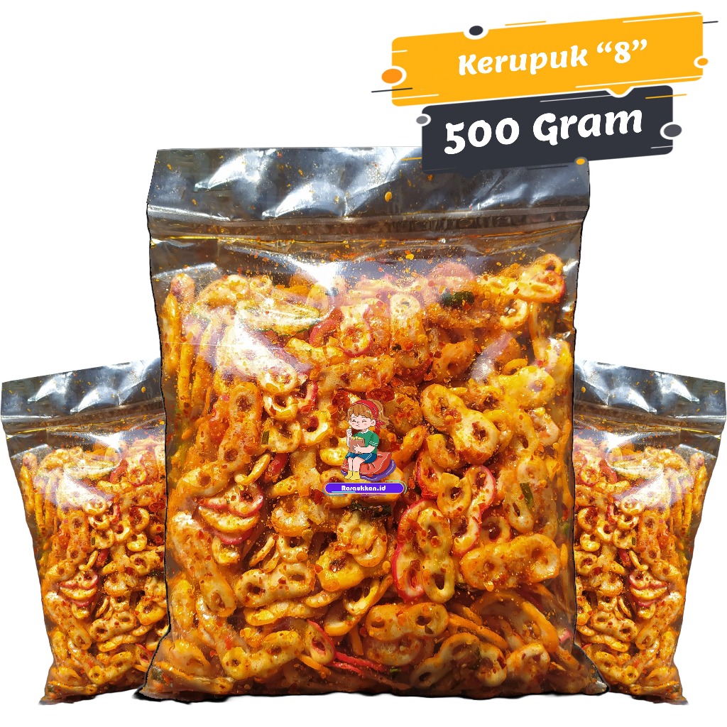 

seblak cikruh extra bumbu pedas daun jeruk isi 500 gram