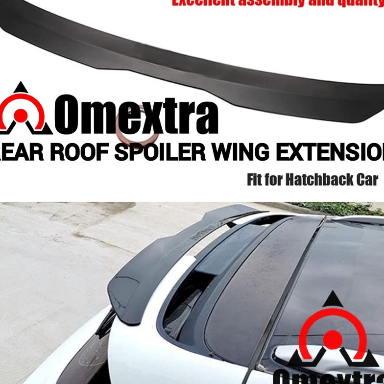 Restock Rear Spoiler Wing Extension Omextra Spoiler Mobil Hatchback Universal Rear Spoiler Wing Exte