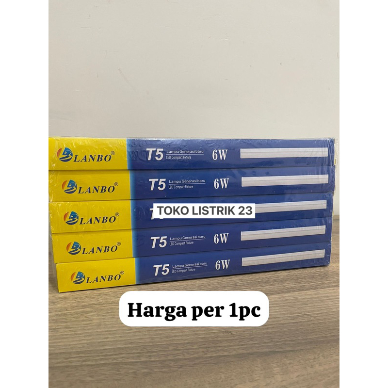 T5 6w / lampu estalase / lampu aquarium