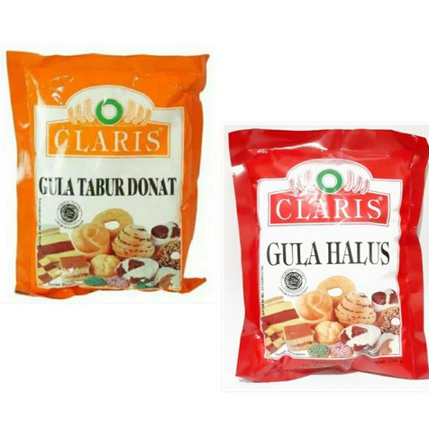 

Claris Gula Halus 250 Gram Gula Tabur Donat Claris 250 Gram / Gula halus claris 250gram