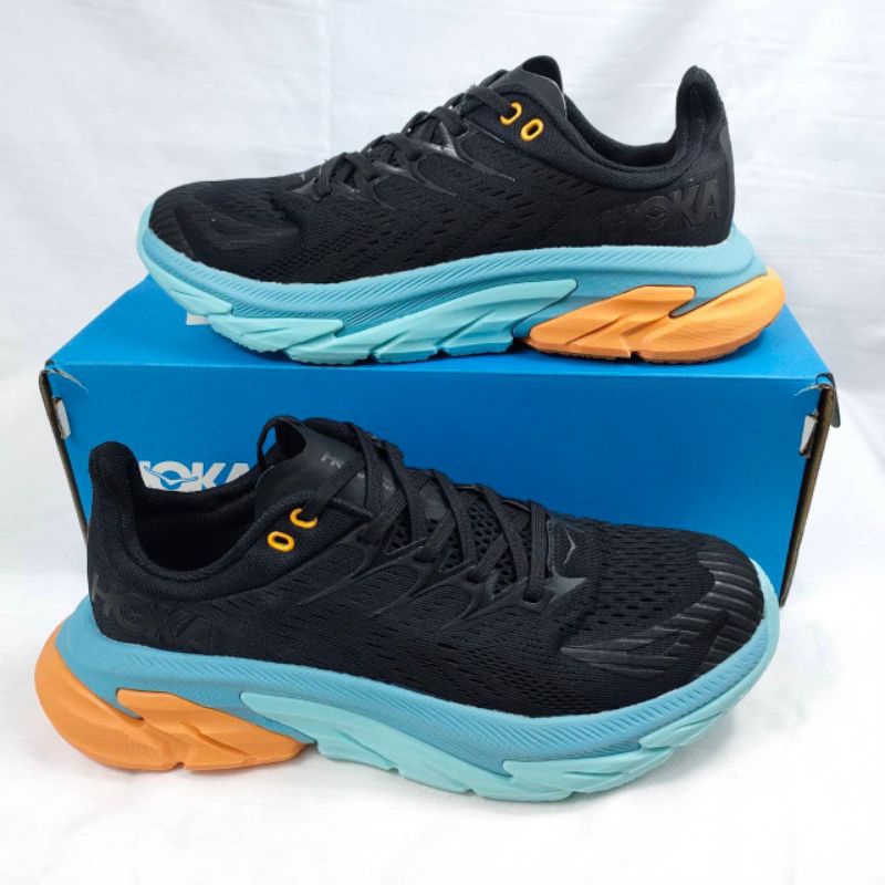 HOKA CLIFTON EDGE BLACK TOSCA