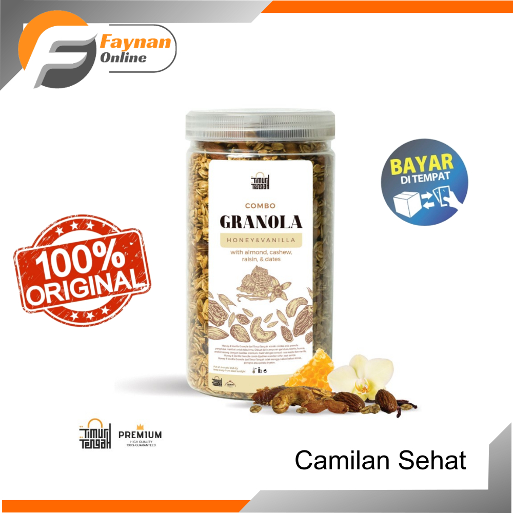 

FAYNAN Granola Vanilla Honey 500gr Sereal Makanan Sehat