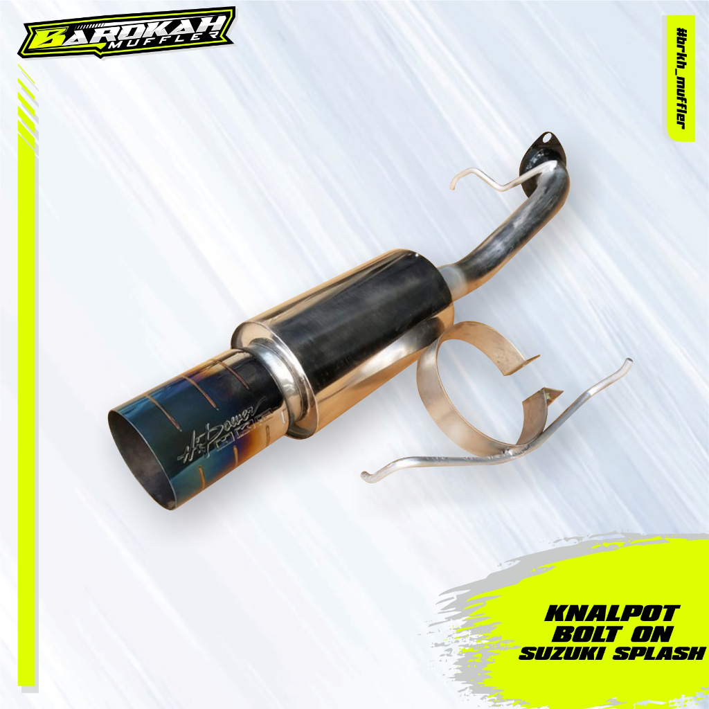 Knalpot Racing Mobil HKS Hipower bolt on Suzuki Splash