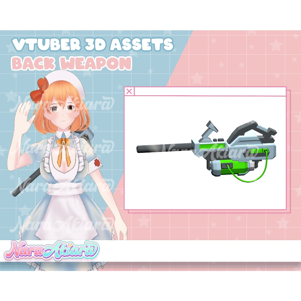 Hadirkan Kehebatan dalam Streaming dengan Senjata Digital 3D Vtuber, Keunikan Karakter 3D, Senjata D