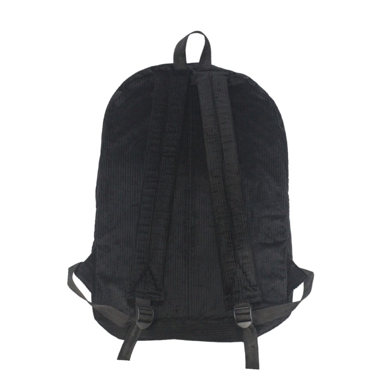 TERLARIS ELVRIM Tas Ransel Bintang Corduroy Bagpack Corduroy