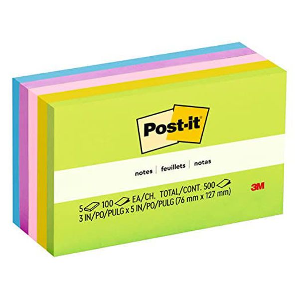 

Sticky Notes / Post-it 3M 5 warna 655-5UC