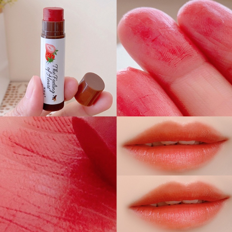 COD⭐HERORANGE Lasting Moist Lip Balm Lip Natural Lip Oil Lip Balm Lip Gloss Moisturize Hydrating Pel