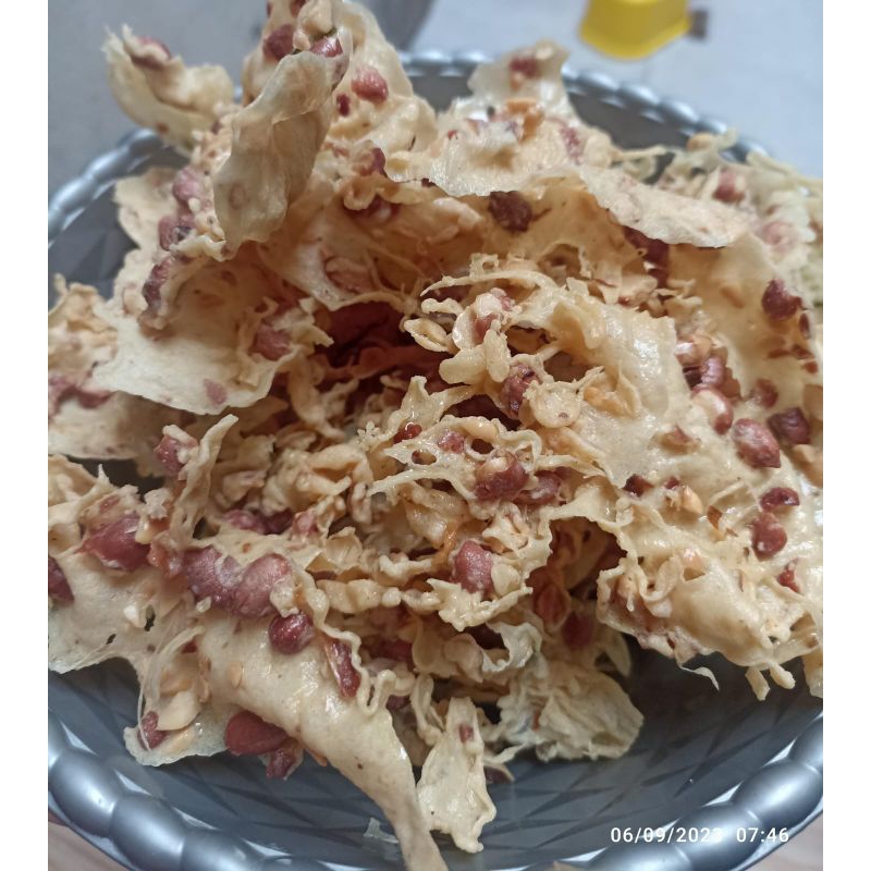 

peyek kacang homemade