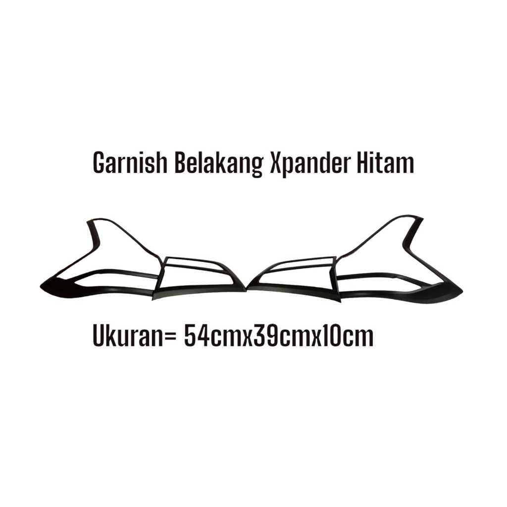 Garnish List Lampu depan Mitsubishi Xpander garnish Lis lampu belakang mobil Mitsubishi Xpander Depa
