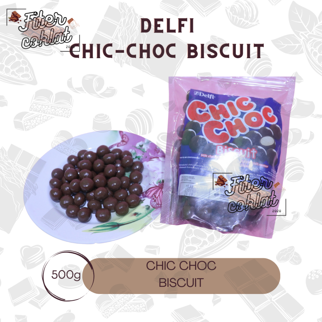 

Delfi chic choc 500gr/coklat delfi biskuit