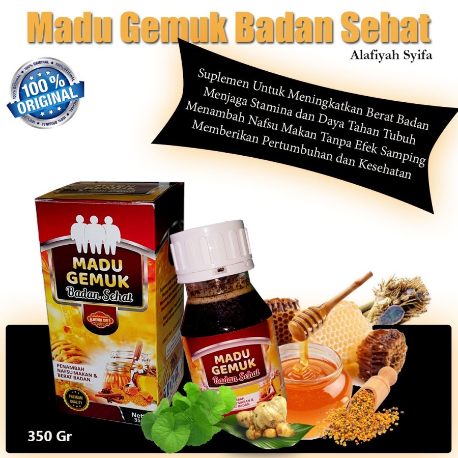 

Madu Gemuk Badan Sehat |Penambah Nafsu Makan| Alafiyah Syifa