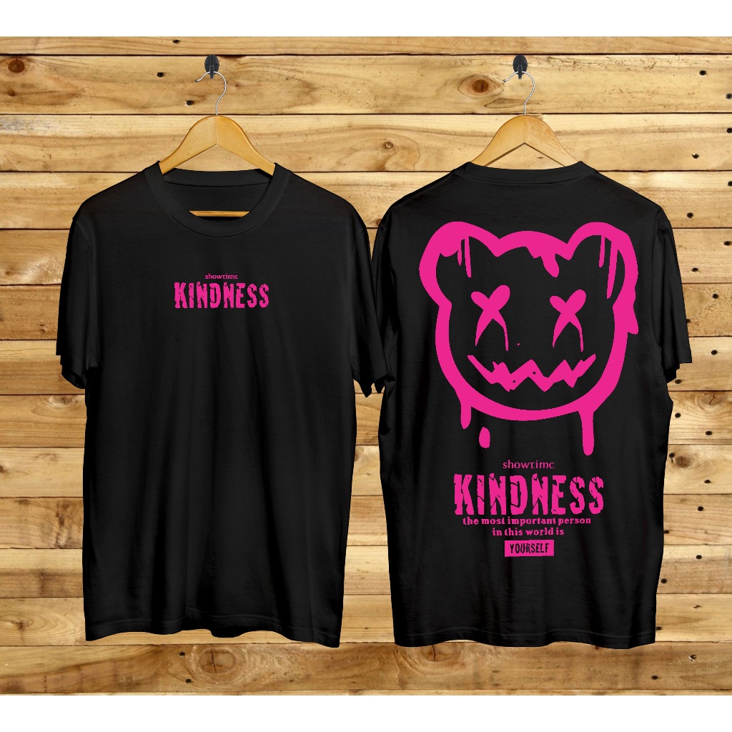 yailaw distro kaos t-shirt /KAOS SMILE FASHION KUNING/KAOS SMILE STAND OUT KUNING/KAOS SMILE STAY WI