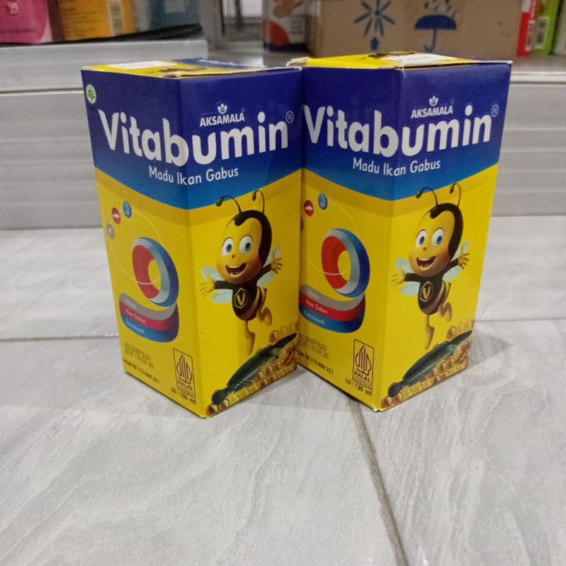 

vitabumin 130ml vitamin anak murah madu ikan gabus/penambah nafsu makan