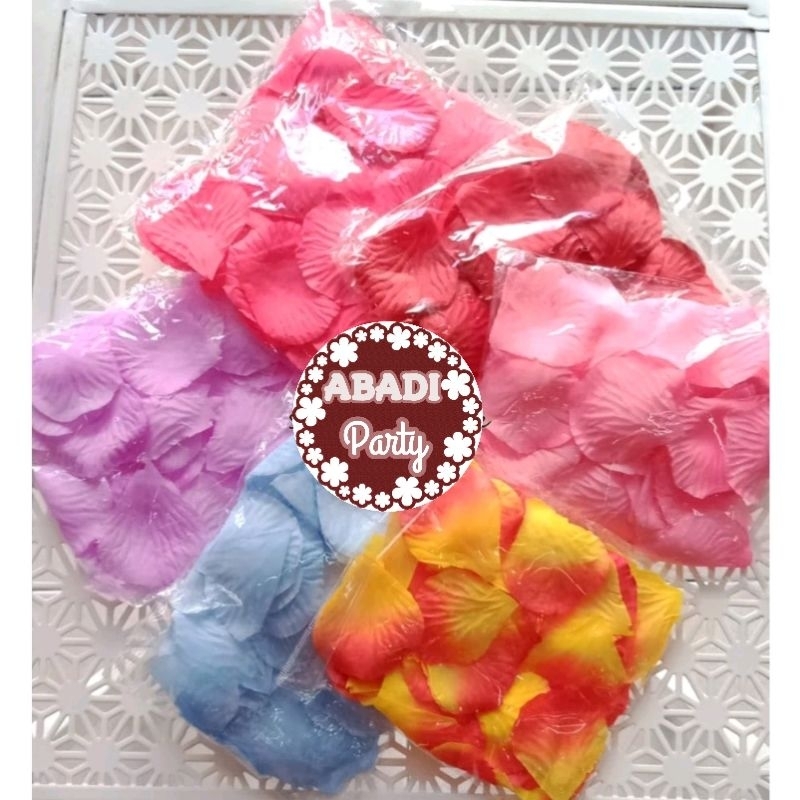 Dekor Petal Rose / Kelopak Bunga Mawar Sintestis / Kelopak Bunga Tiruan