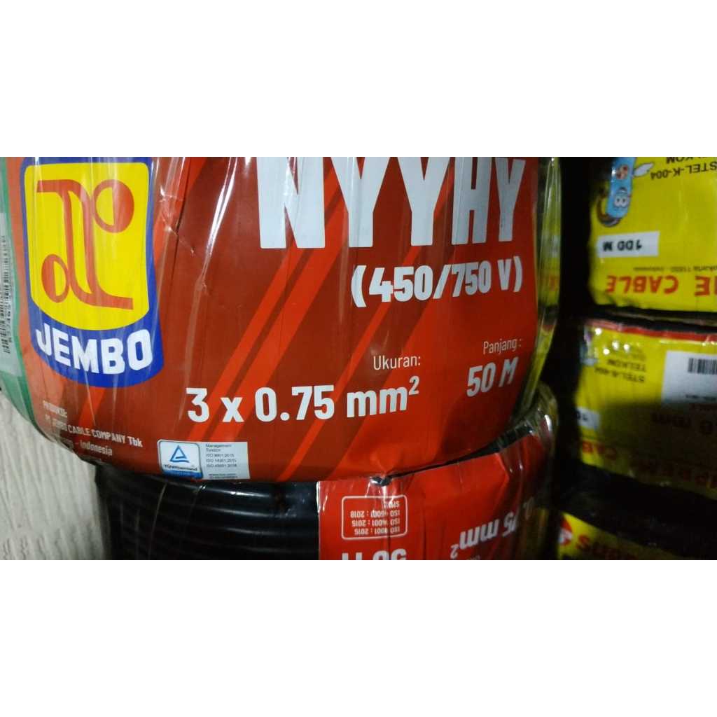 KABEL NYYHY 3X0,75MM 3X0,75 MM JEMBO