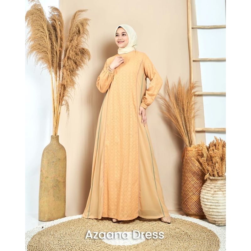 AZZANA DRESS BY MAREVI FASHION GAMIS ABAYA TERBARU ORIGINAL