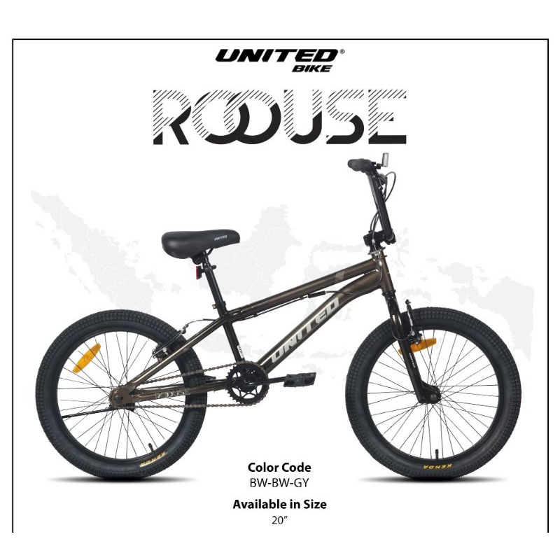 Sepeda BMX 20 inch United Roouse Rotor Freestyle