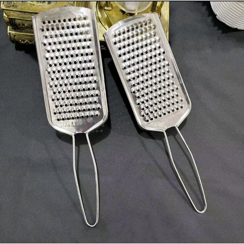 Parutan Keju Kecil / Parutan Kentang Wortel Coklat Grater Cheese Stainless Steel
