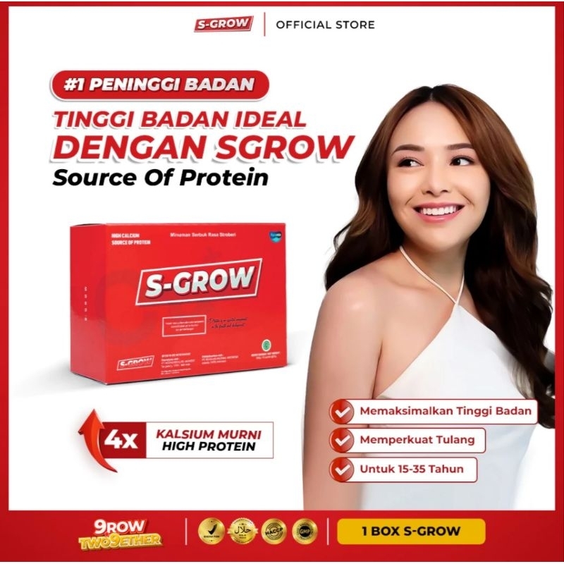

Susu S-Grow Peninggi Badan Terbaik Ampuh 100%