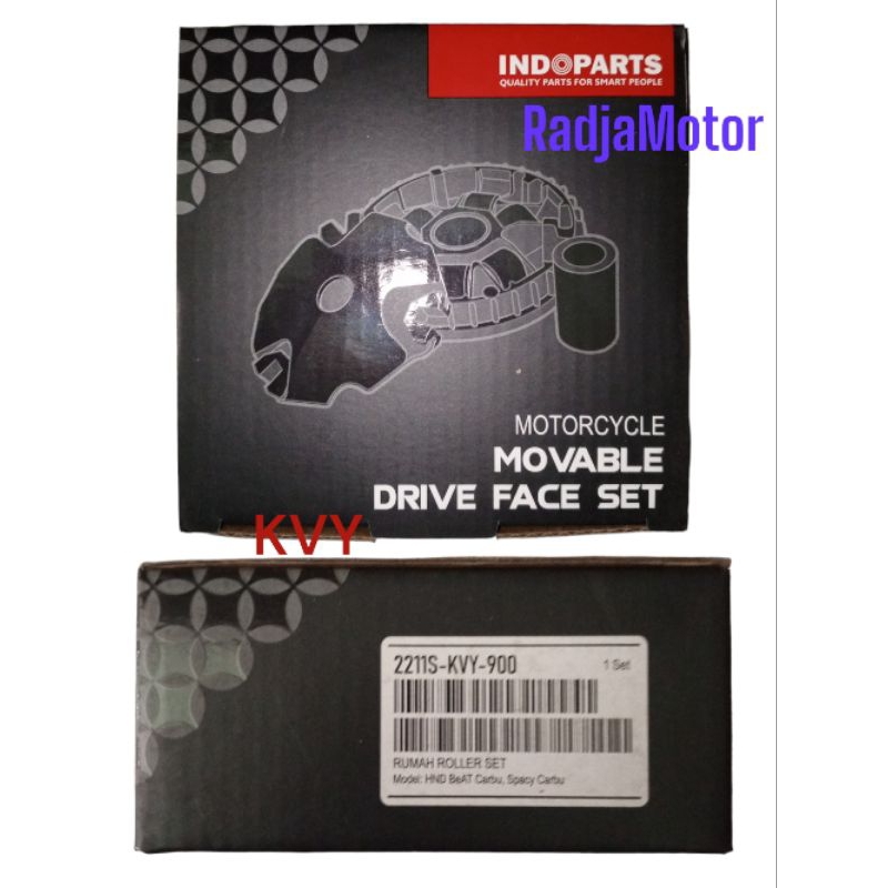 Rumah Roller Beat Karbu kit Assy Set Indoparts KVY
