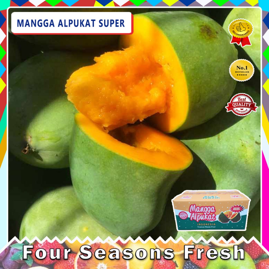 ORIGINAL MANGGA ALPUKAT 1 DUS MANIS KENYAL MASAK POHON