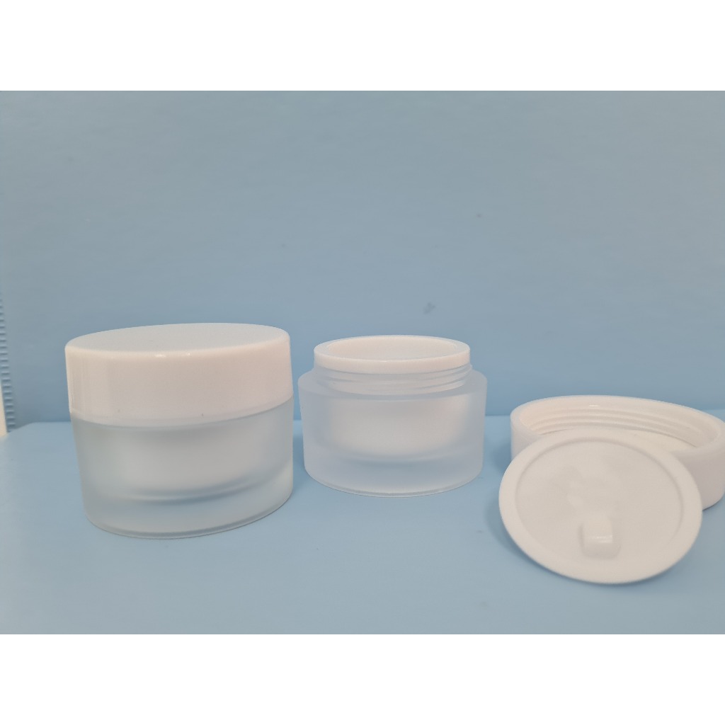 Cream Jar Frosted 20g / 20ml