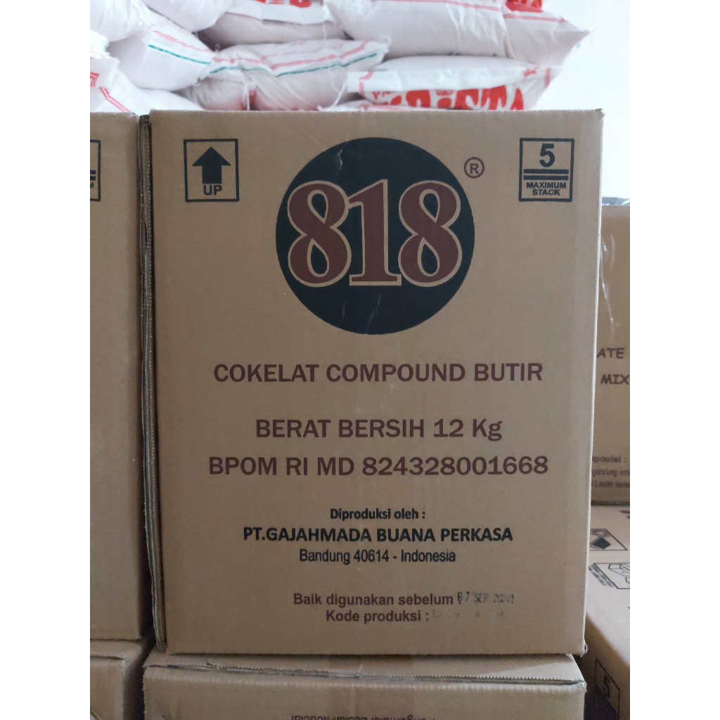 

Mesis 818 chocolate 1 dus/ 12kg, khusus pengiriman cargo dan instant kurir