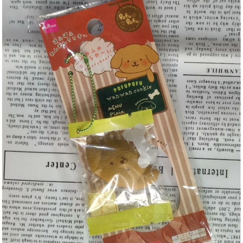 Squishy Daiso Mini Dog Cookie Rare