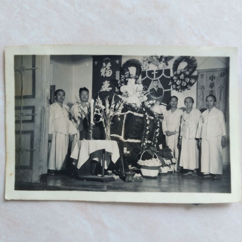 Foto Kuno Lawas Jadul Kematian Org Tionghoa 1950-1960 an - YN852