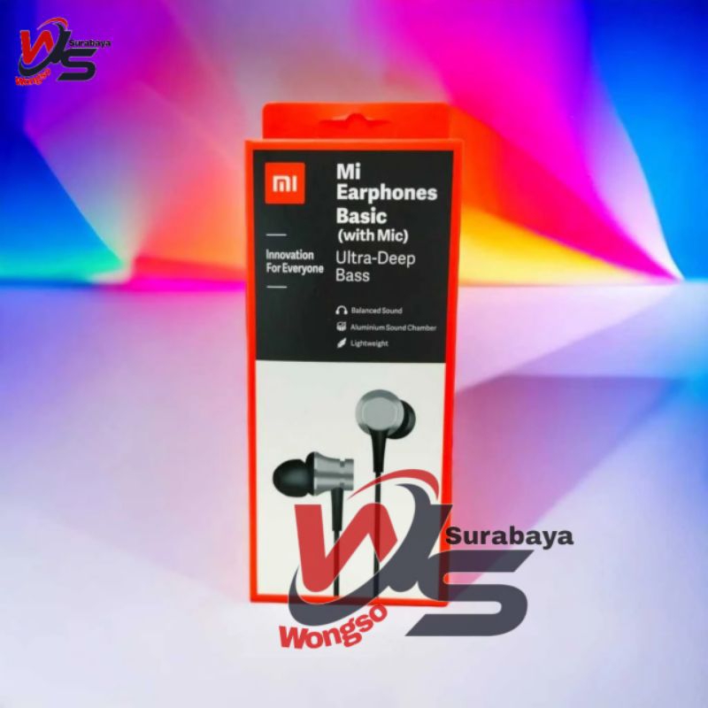 HANDSFREE STEREO AUDIO JACK HEADSET HF XIAOMI EXTRA BASS EARPHONE XIAOMI REDMI NOTE 7/8/7PRO/8PRO/9/