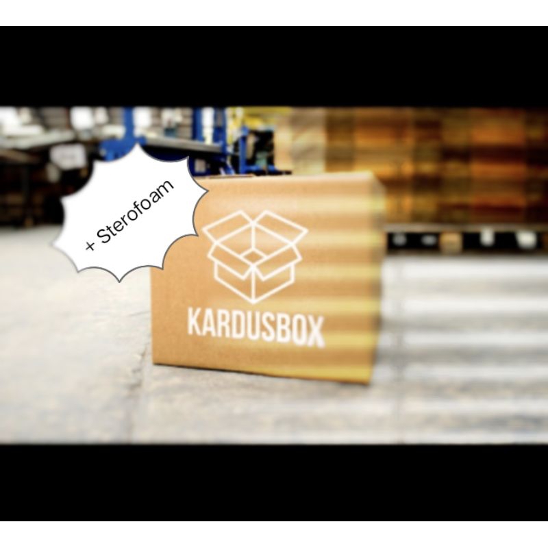 

Packing Kardus + Sterofoam
