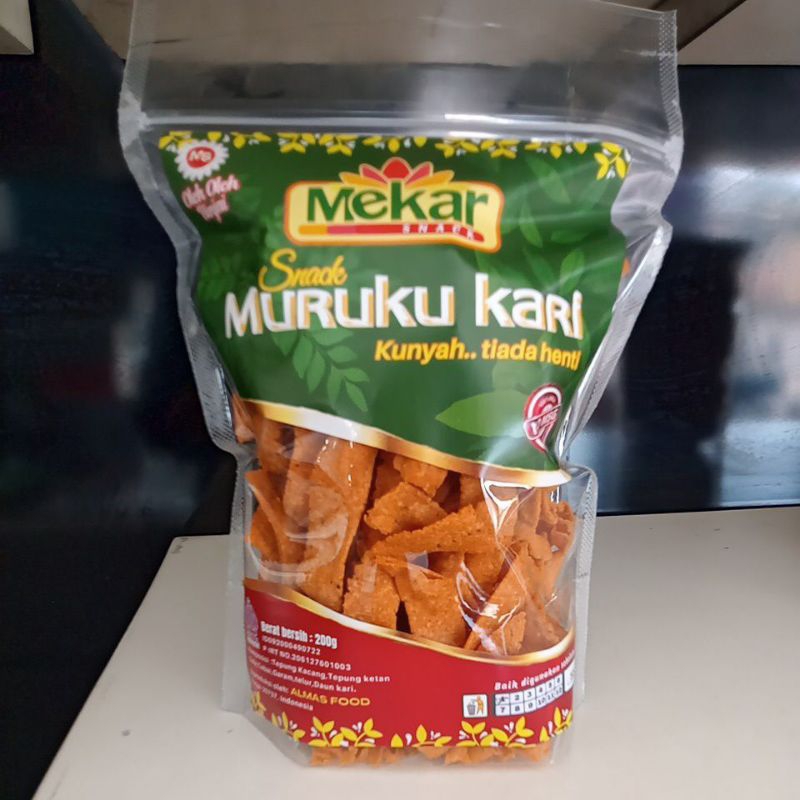 Muruku snek/snack ikan 200 Gram/Muruku kari/maruku Malaysia