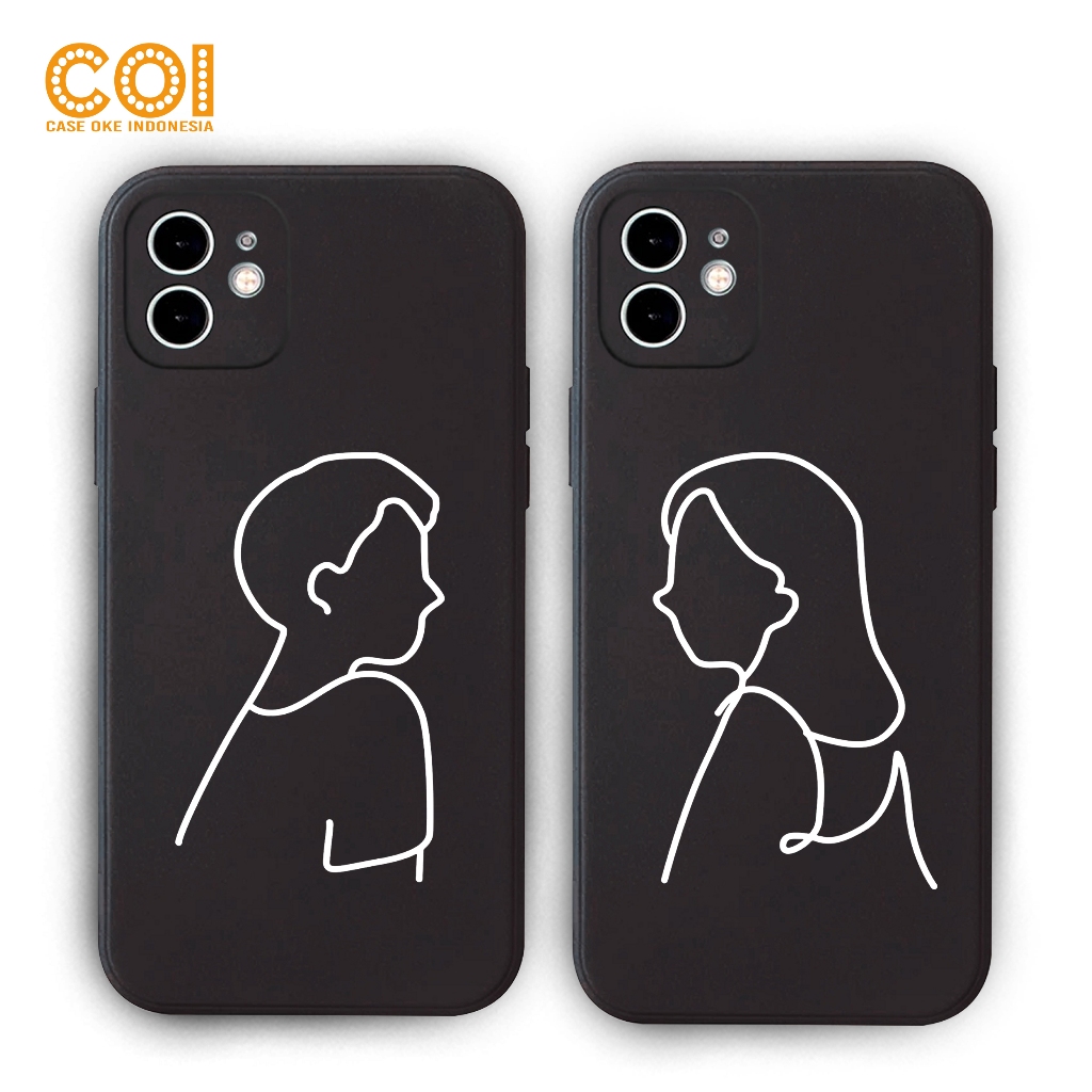 Case Samsung A04 A04E A13 A04S A03 A03S A12 A52 A20 A30 A22 A21S A11 M11 M12 A50 A30S Couple Boy Gir