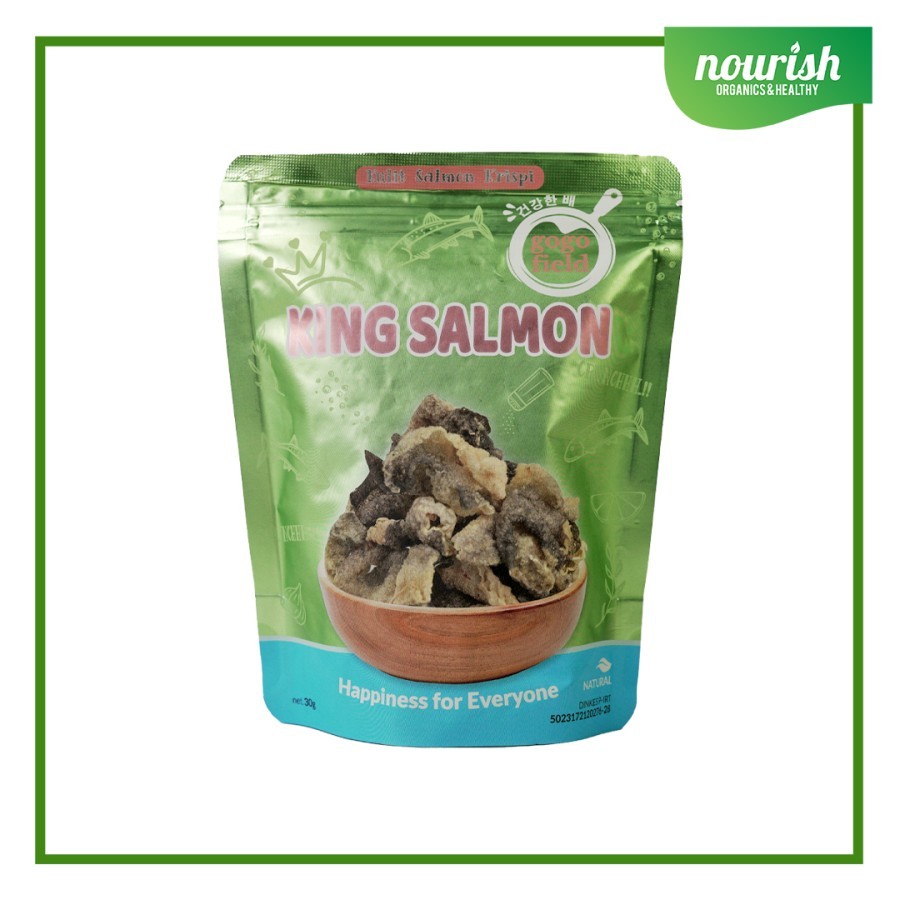 

Gogo Field - King Salmon/ Kulit Salmon Krispi NO MSG 30gr