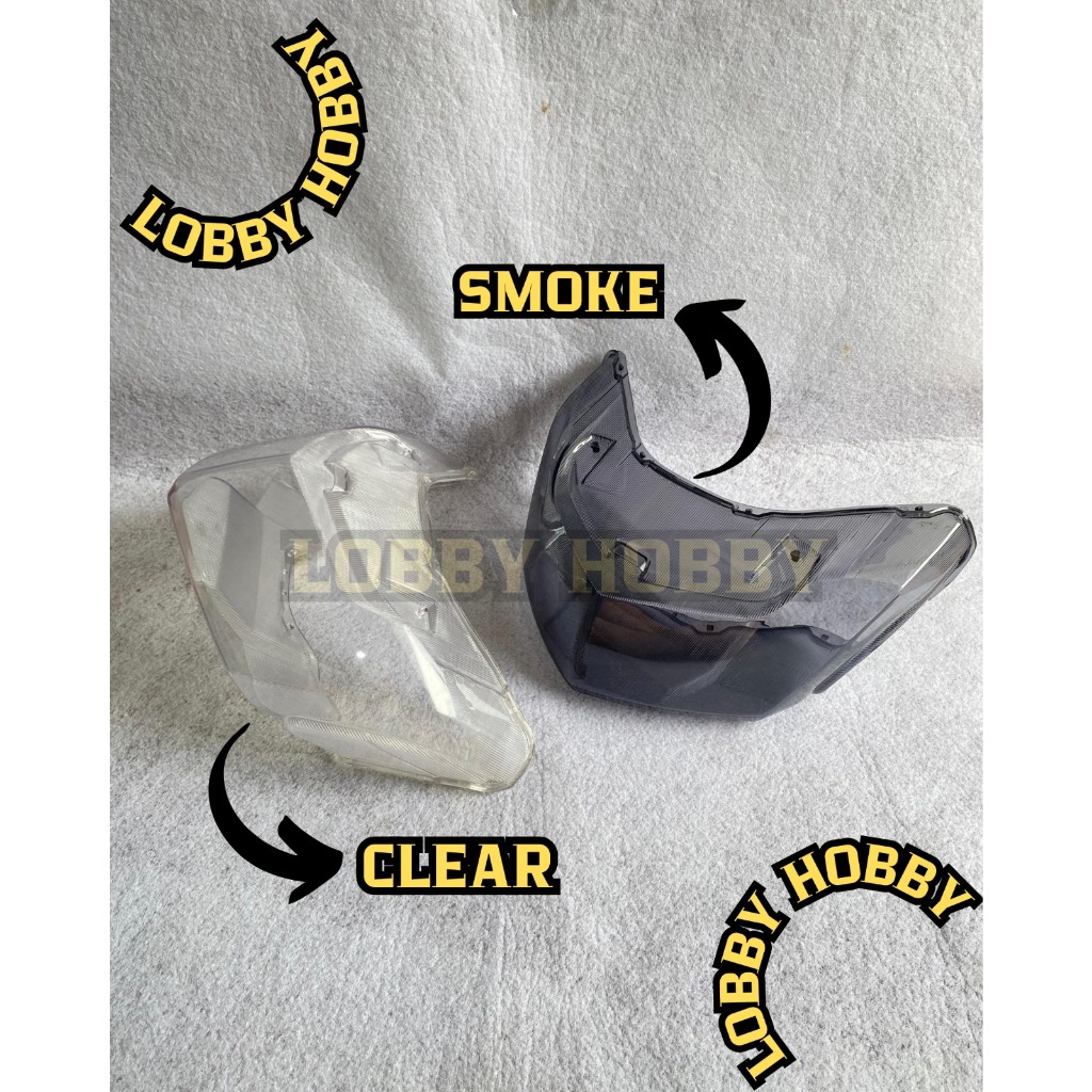 MIKA LAMPU STOP NMAX OLD BENING SMOKE RYBEN 2014 - 2019 KACA PENUTUP STOPLAMP LED REM BELAKANG  YAMA