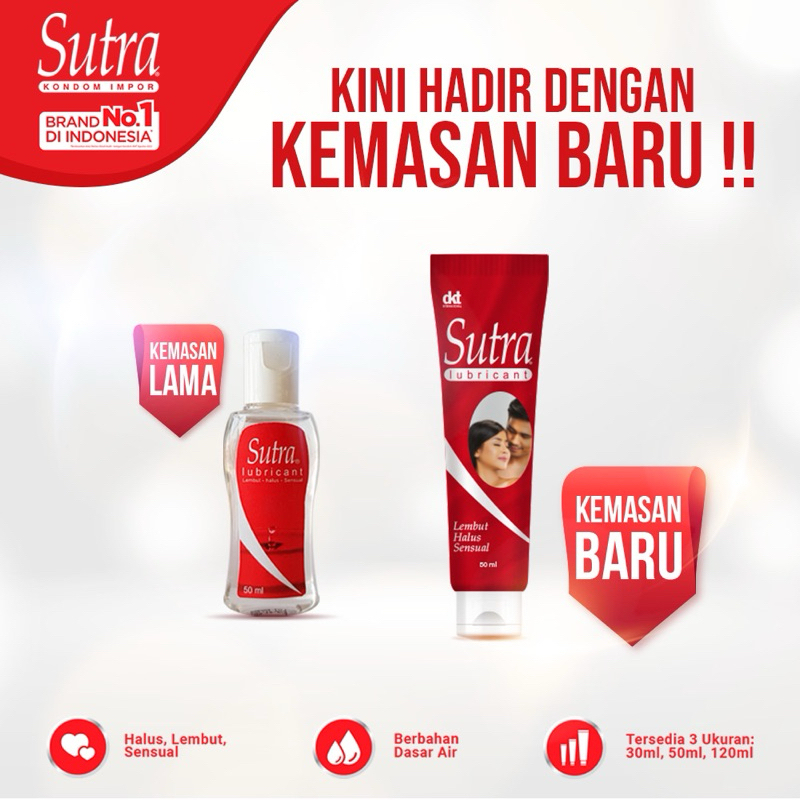 Sutra Lubricant Gel / Pelumas Gel