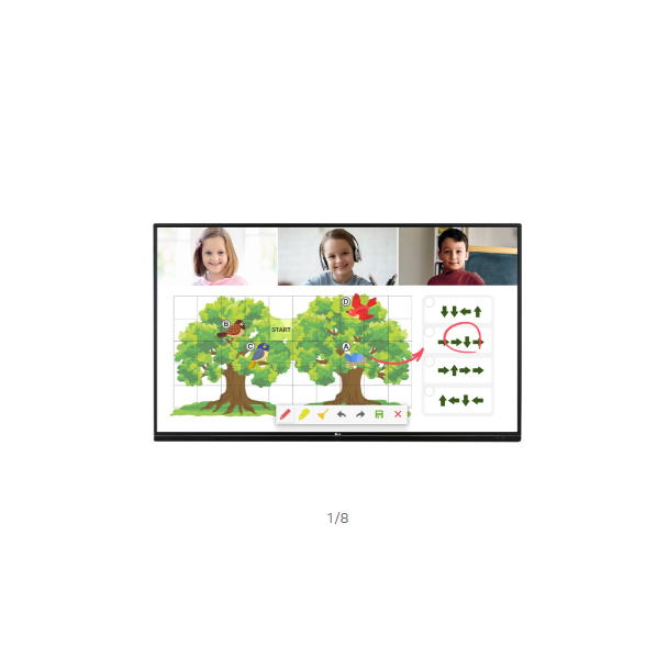 LG Interactive Flat Panel Display Type 86TR3DJ-B 86 INCH - SMARTBOARD
